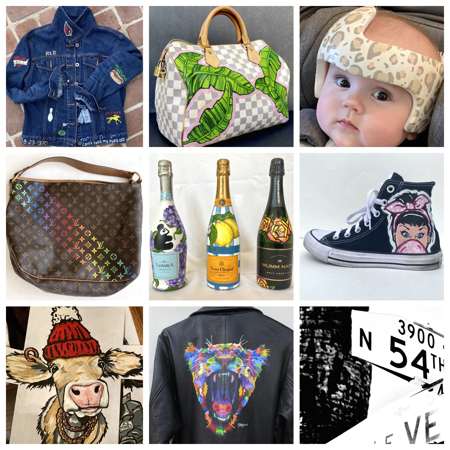 Jordan ragland customs Cranial Helmet Art